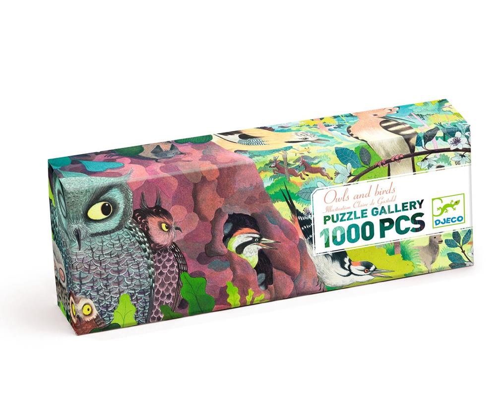  DJECO PUZZLE GALLERT - GUFI E UCCELLI 1000PZ DJ07544

PUZZLE GALLERY OWLS AND BIRDS
